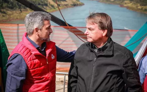 Abdo se reuni� con Bolsonaro para verificar obras del Puente de Integraci�n