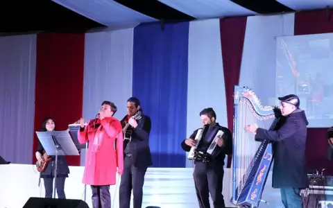 "Homenaje al ni�o m�rtir" en el auditorio de la Orquesta Sinf�nica Nacional