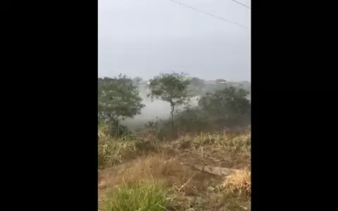 Reportan focos de incendio en Costanera Norte