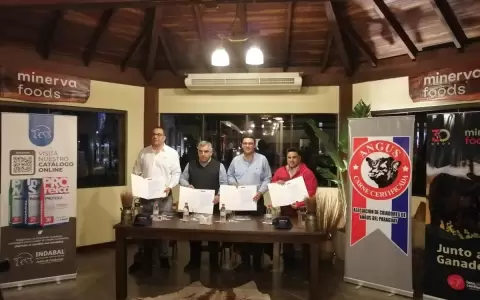 Minerva Foods y Angus renuevan compromiso