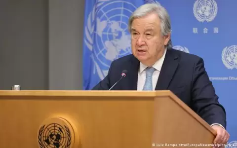 Ant�nio Guterres, secretario general de la ONU.