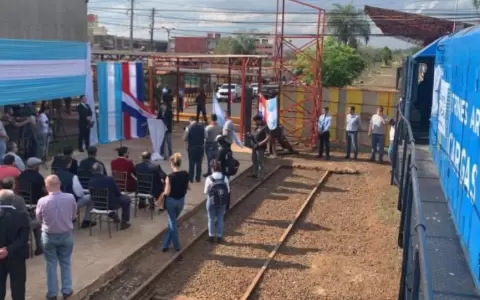 Despu�s de siete a�os volvi� a reactivarse el tren de cargas entre Encarnaci�n y Posadas