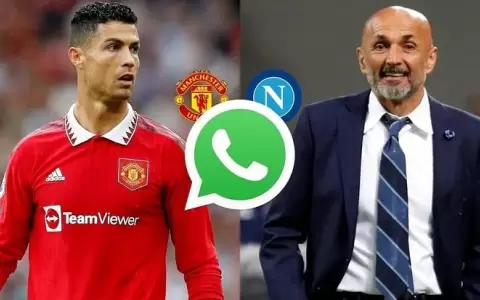 �Cristiano Ronaldo le escribi� al director t�cnico del Napoli?