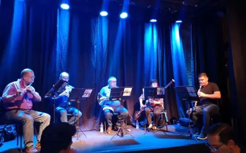 Concierto del quinteto de vientos "Euterpe" en Punta Karap�
