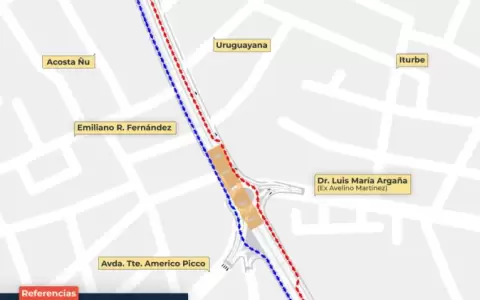 Tres Bocas: inicia habilitaci�n de calles colectoras para construcci�n del t�nel