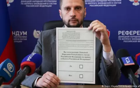 Comienzan los seudo refer�ndums de anexi�n a Rusia en la Ucrania ocupada