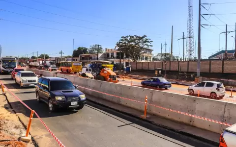 T�nel Tres Bocas: colectora sur qued� habilitada para tr�nsito de automovilistas