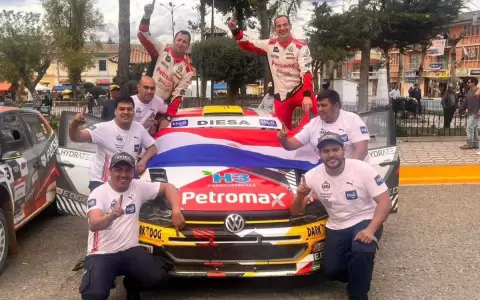 Saba-Mussano los mejores en el Rally de Regi�n Jun�n