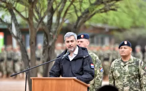 Abdo alarde� de ser el presidente que "m�s obras hizo en la historia del Chaco paraguayo"