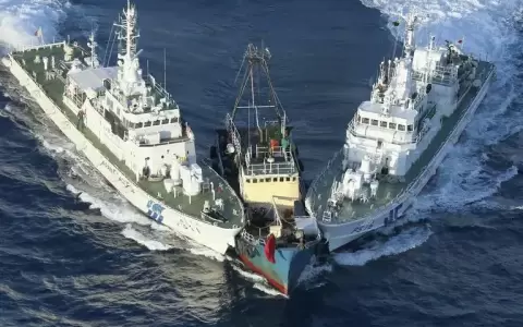 Jap�n denunci� una nueva incursi�n de buques chinos en aguas territoriales cercanas a las islas Senkaku