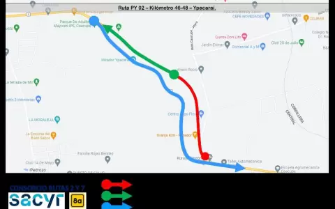 Anuncian desv�os provisorios en la ruta PY02