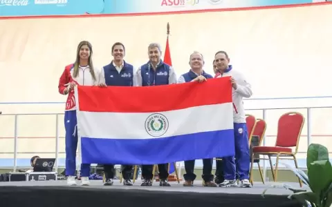 Asunci�n 2022: el Team Paraguay present� a sus abanderados