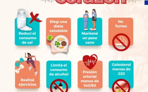En el d�a Mundial del Coraz�n, Salud recomienda cuidar el estilo de vida