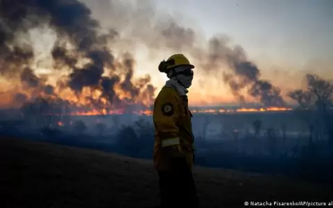 Ola de incendios sacude ocho provincias del norte de Argentina