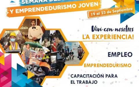 Ministerio del Trabajo organiza jornadas de empleo y emprendedurismo joven