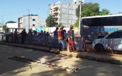 Tres Bocas: afectados se manifiestan y MOPC afirma que pocos re�nen requisitos de compensaci�n