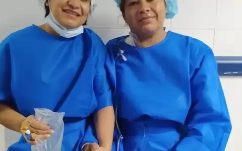 �Enorme muestra de amor! Mujer don� un ri��n a su hermana