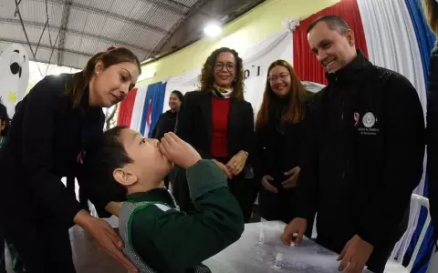 Bajo el lema �Jait�ke Sevo'i� inici� la campa�a de desparasitaci�n en escuelas