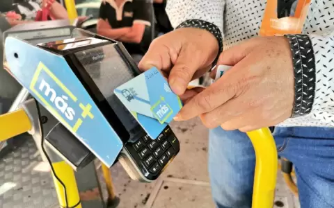 Aument� en un 45 % el uso de transporte p�blico