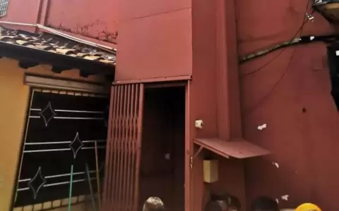 Luque: cay� ascensor con tres personas adentro