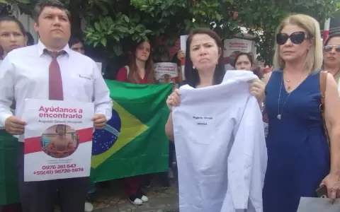 Madre de estudiante brasile�o desaparecido clama por mayor inter�s por parte de las autoridades