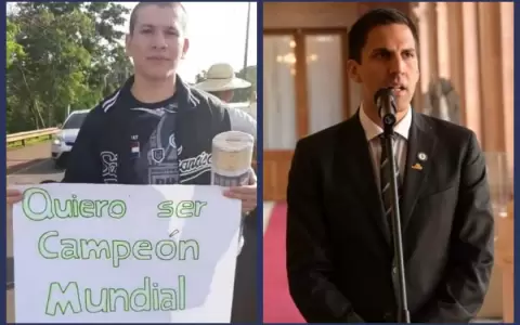 Uppercut del campe�n mundial de kickboxing para Diego Galeano