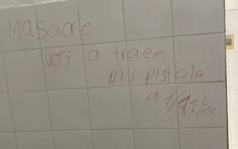 Grave denuncia por "amenaza de masacre" en colegio de Paraguar�