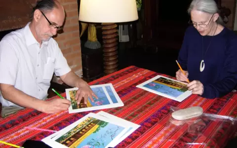 "Una caminata x Aregu�", calendario 2023 del Centro Cultural del Lago