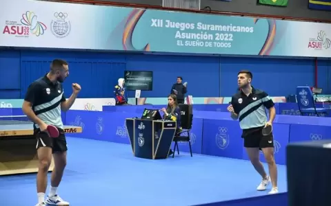 Asu2022: Paraguay se qued� con la medalla de bronce en tenis de mesa