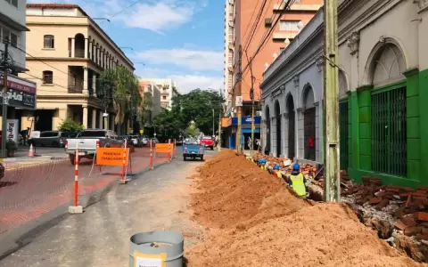 Anuncian desv�os sobre la calle Palma por trabajos de l�nea subterr�nea