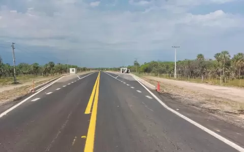 MOPC habilit� el primer tramo de la ruta Pozo Colorado - Concepci�n