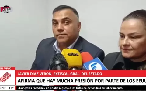Suspenden juicio oral: D�az Ver�n denuncia que hay mucha presi�n por parte de EE. UU.