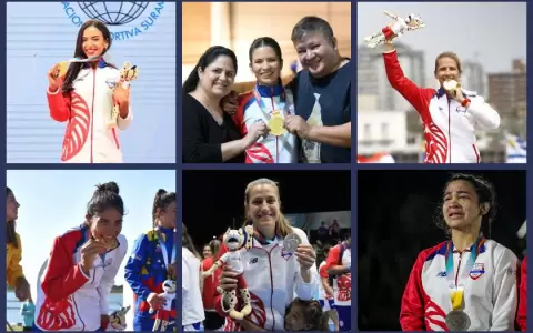 Ku�a mbarete: autor�a femenina en 15 de las 25 medallas paraguayas