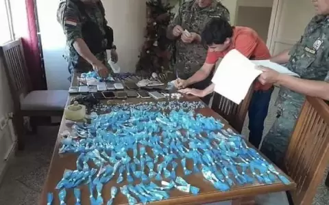 Encuentran drogas, dinero y armas blancas en requisa en el penal de Concepci�n