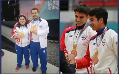 Paraguay tambi�n gana medallas en los deportes de exhibici�n