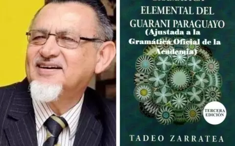 Tadeo Zarratea presenta libro sobre gram�tica guaran�