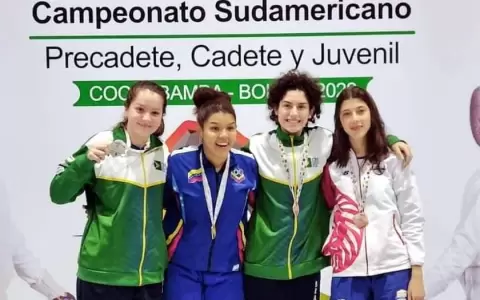 Esgrima: Paraguay cosecha su segunda medalla en sudamericano