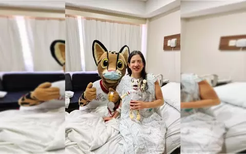 Tirika visit� en el hospital a la medallista Yennifer Serv�n