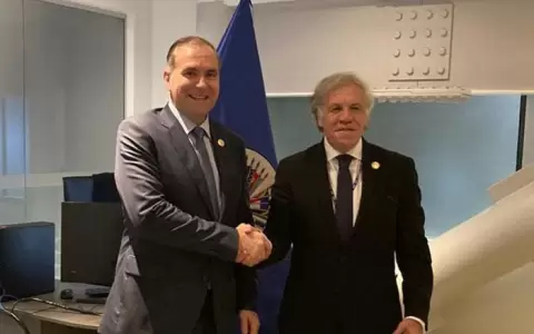 Arriola mantuvo encuentro bilateral con el secretario general de la OEA en Lima