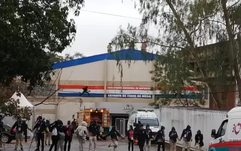 Reportan incendio en uno de los pabellones de la SND