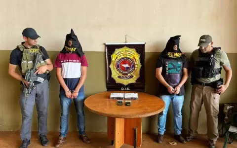Fiscal�a incaut� coca�na de alta pureza en Pedro Juan Caballero
