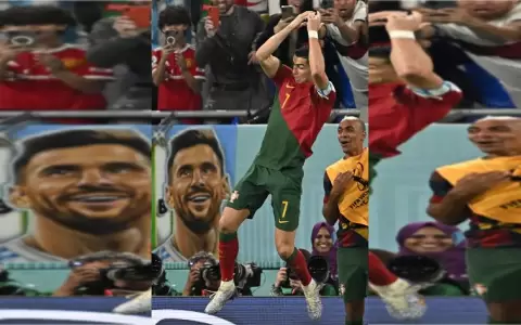 Cristiano Ronaldo festej� su r�cord frente a Lionel Messi