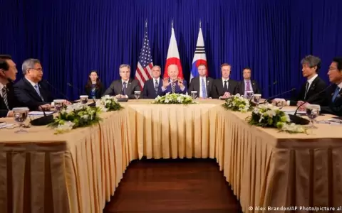 EE. UU., Jap�n y Corea del Sur acuerdan respuesta conjunta a pruebas nucleares de Pyongyang