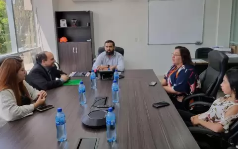 Viceministerio de Transporte analiza cobertura nocturna en zona de la Facultad de Filosof�a - UNA
