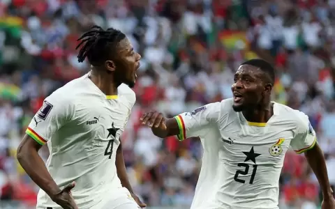 Ghana logra una victoria clave en un gran partido ante Corea