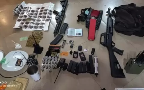 Atrapan a presuntos sicarios con armas y drogas en una casa de Yku� Sat� de Asunci�n