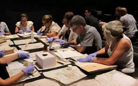 Curso sobre conservaci�n de objetos, en la Manzana de la Rivera