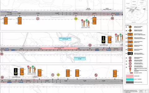 Aplican desv�os sobre la ruta PY02 para mantenimiento de la calzada