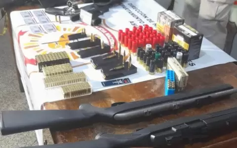 Incautaron armas de ex convicto que atemorizaba a vecinos de Ciudad Nueva
