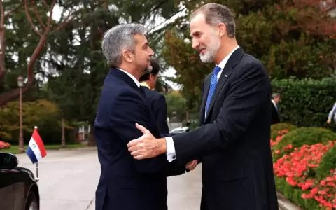 Visita oficial al rey Felipe VI: Paraguay refuerza los hist�ricos lazos con Espa�a